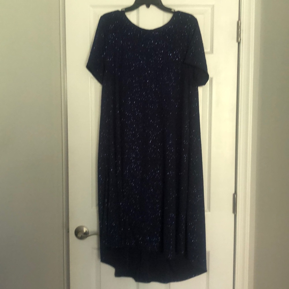 Elegant Blue sparkle Carly dress